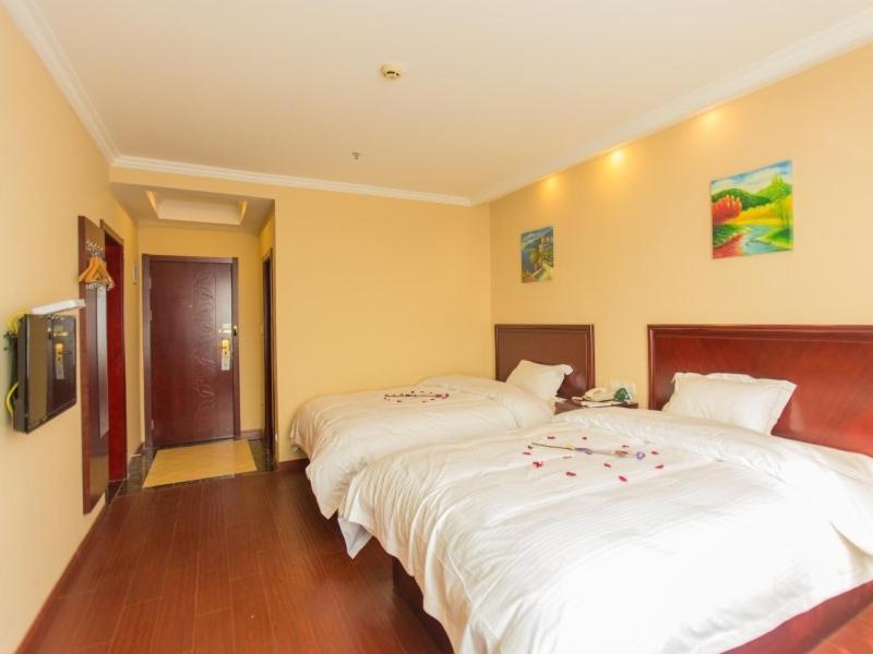 Greentree Inn Taizhou New District Hospital Of People' S Hospital Mingliu Express Hotel Esterno foto